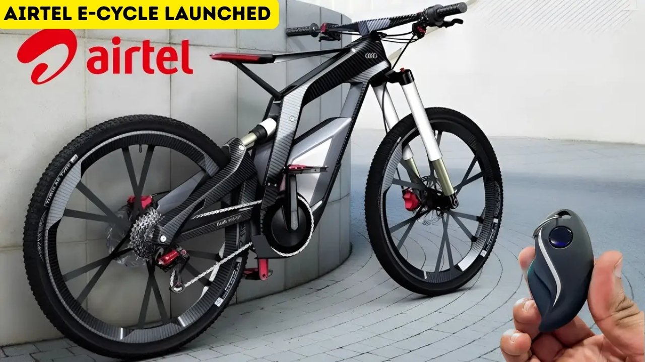 Airtel E-Cycle Launched: 220 km Range with 55 km/h Top Speed