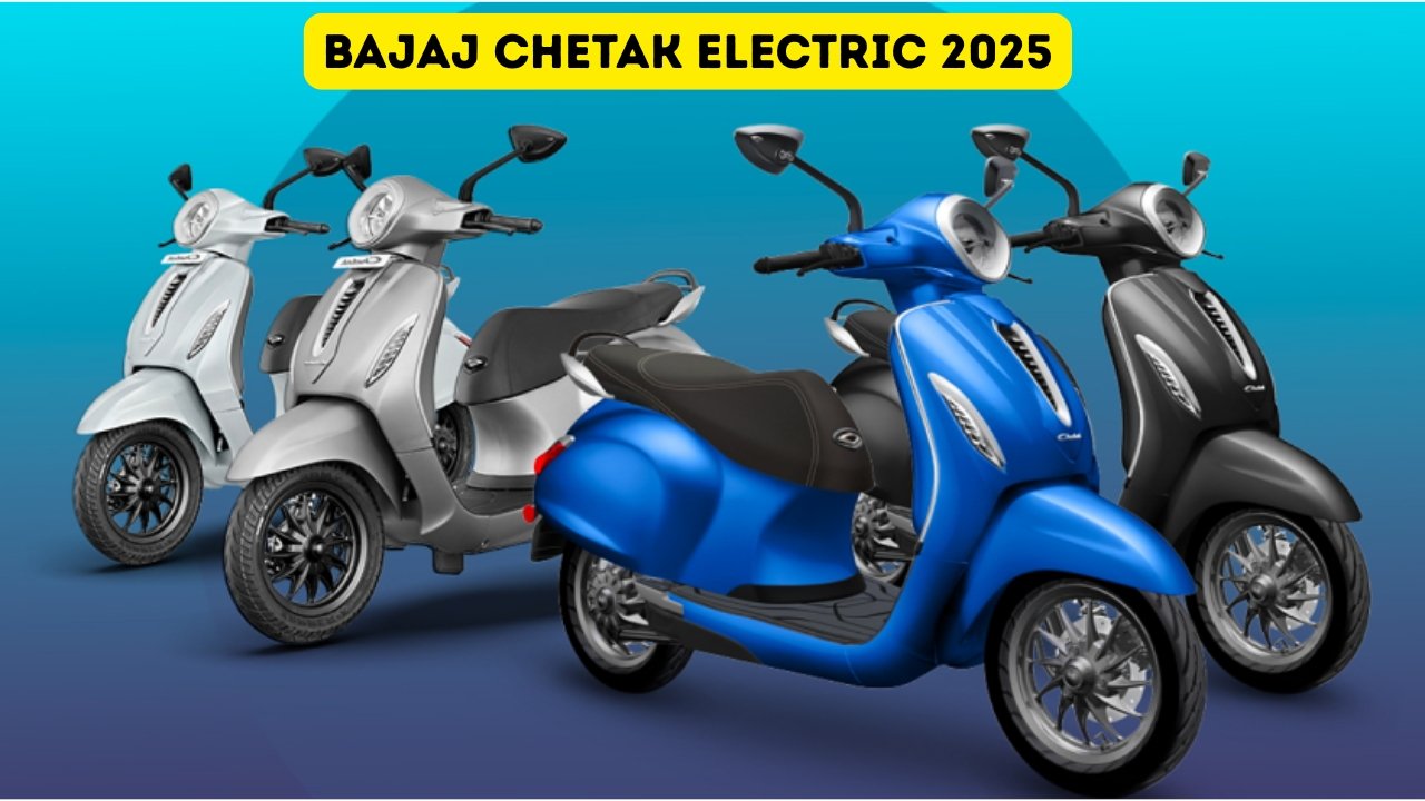 Bajaj Chetak Electric 2025 Arrives: 127 km Range and Next-Gen Features
