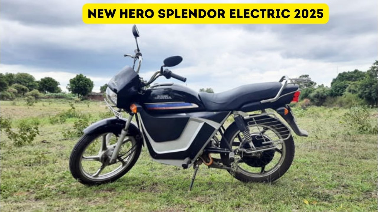 New Hero Splendor Electric 2025: 240km Range, No Petrol Required